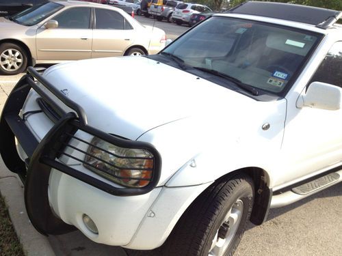 2001 4x4 nissan frontier se crew cab pickup 4-door 3.3l