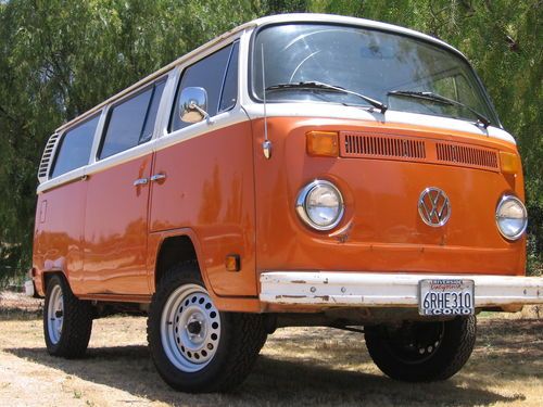 1973 volkswagen bus vw bay window bus