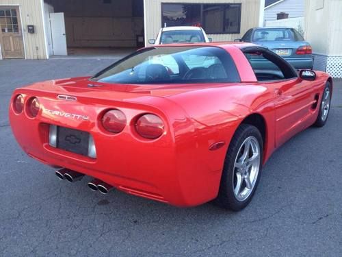 1997 chevrolet corvette base automatic red c5