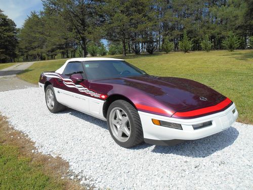 1995 chevrolet corvette indianapolis 500 pace car convertible 2-door 5.7l