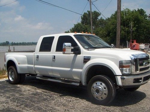 2008 ford f-450 super duty lariat crew cab pickup 4-door 6.4l