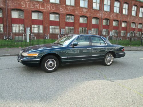 1997 mercury grand marquis gs sedan 4-door 4.6l-cold a/c-runs great-cheap ride