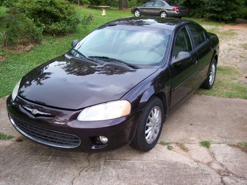 2003 chrysler sebring lxi v6 2.7liter 4-door sedan fully loaded