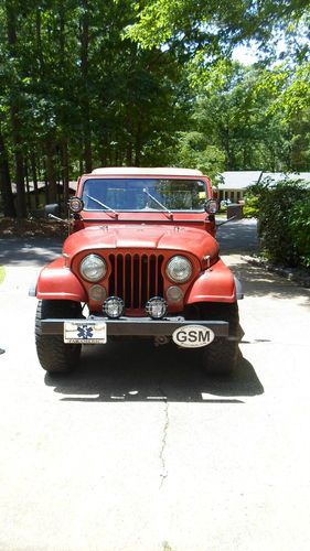 1980 cj 5 - 71,736 miles - original paint - lots of add-ons