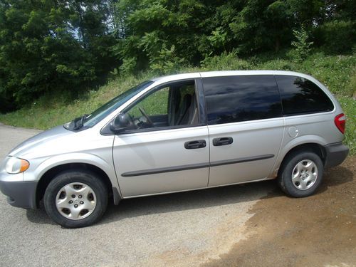 2002 dodge caravan former school district van