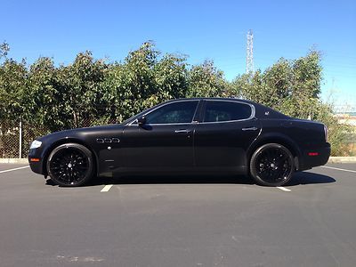 2007 maserati quattroporte sport gt automatic with factory warranty