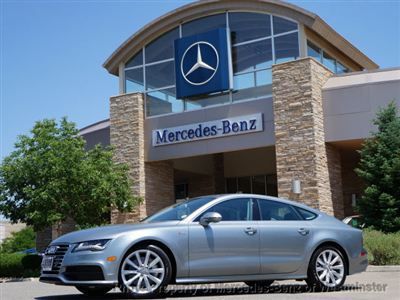 2012 audi a7 prestige / led lamps / s line / navi / nougat leather / 5k miles!