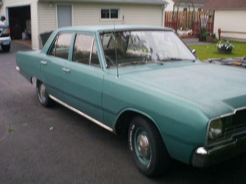 1967 dodge dart base sedan 4-door 3.7l