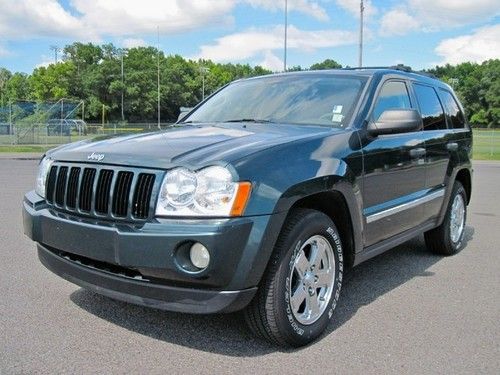 Jeep grand cherokee laredo 4x4 rocky mountain edition deep beryl green moonroof