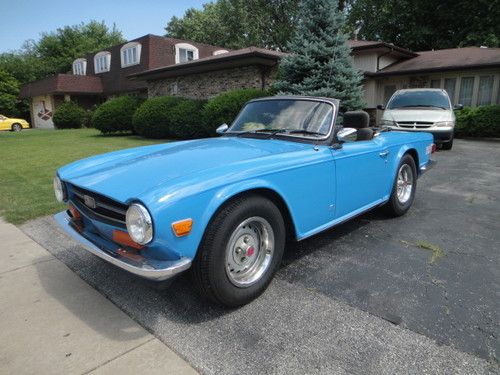 1974 triumph tr6 convertible 2-door 2.5l, no reserve