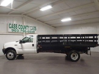 2004 f-450 xl diesel automatic 2wd regular cab dump stake bed 1 owner