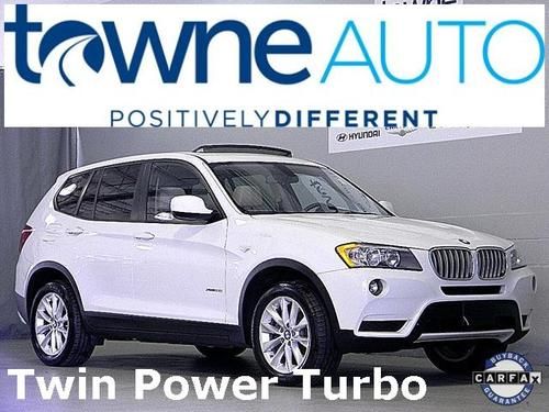 13 x3 turbo 2.0l 8 speed automatic awd navigation moon