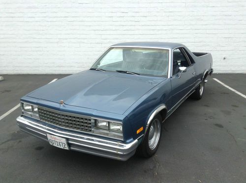 1985 chevy el camino with 305 factory goodwrench crate engine no reserve