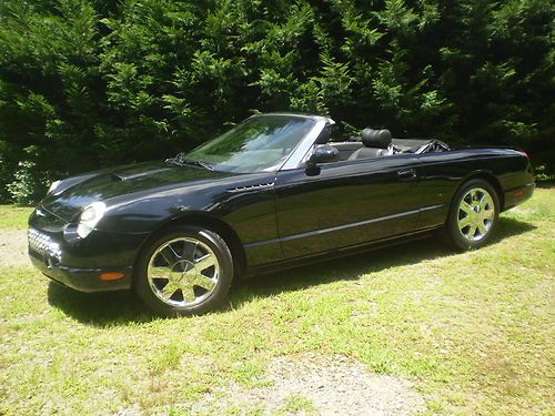 2002 ford thunderbird base convertible 2-door 3.9l