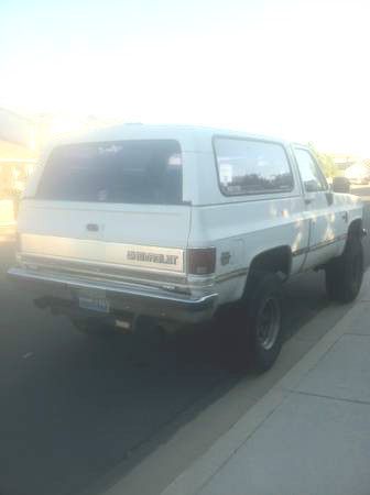 1984 lifted k5 chevy blazer $4500 obo