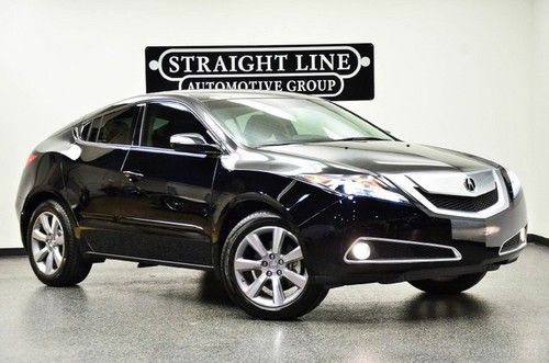 2012 acura zdx blk/blk w/ navigation only 12k miles