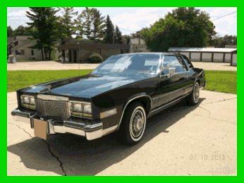 1981 cadillac eldorado 5.7l v8 16v automatic fwd coupe 5.7l v8 florida