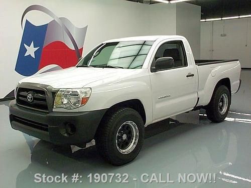 2006 toyota tacoma reg cab auto bedliner alloys 64k mi texas direct auto