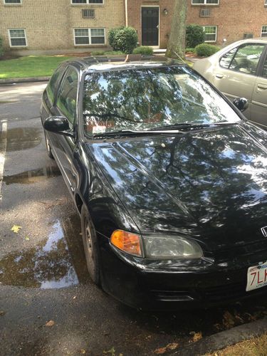 Fully stock black automatic 1994 honda civic dx hatchback 3-door 1.5l