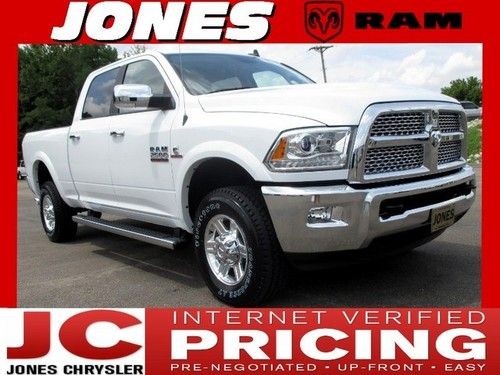 New 2013 ram 2500 4wd crew cab laramie diesel msrp $60665 bright white