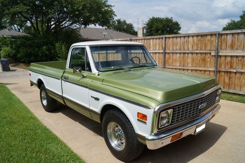 1971 chevy c20 custom deluxe