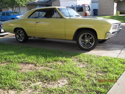 1967 chevrolet chevelle malibu sbc 350 / th350