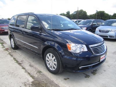 BRAND NEW SLEEK DARK BLUE 2012 CHRYSLER TOWN & COUNTRY TOURING, image 2