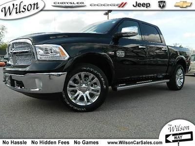 Laramie ram longhorn loaded nav black 5.7l hemi cattle