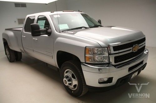 2014 drw ltz crew 4x4 navigation sunroof leather heated duramax diesel