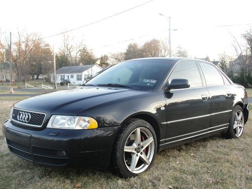 Sell used 2000 AUDI S4 QUATTRO 6 SPEED 2.7L BI TWIN TURBO REPAIRABLE SALVAGE LOADED NICE in ...