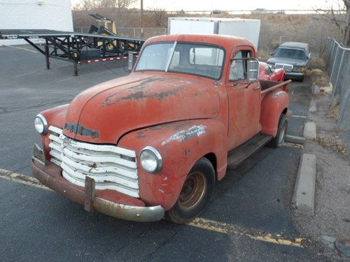 1952 chevrolet 3100  1/2 ton 5 window truck