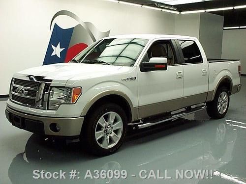 2009 ford f-150 lariat crew climate leather 20's 39k mi texas direct auto