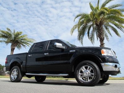 2006 ford f150 supercrew lariat 4x4 leather loaded bucket seats 5.4l