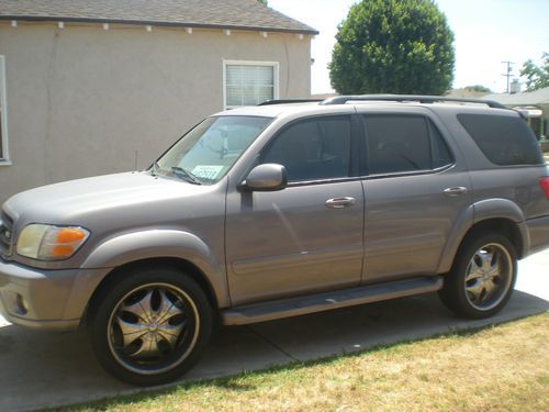 2002 toyota sequoia limited sport utility 4-door 4.7l