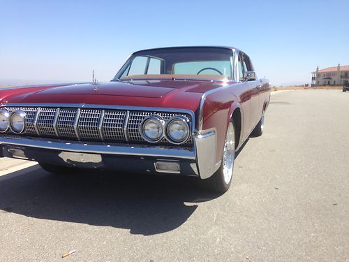 1964 lincoln continental restored og cali car matching numbers disc brakes