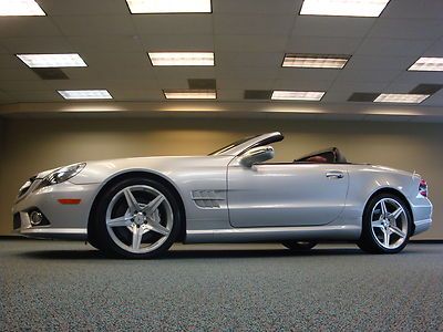 2009 mercedes sl550 silver arrow pkg 1 of 550 made $113k new mint inside and out