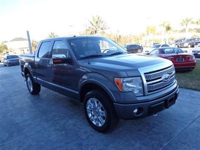 2011 ford f150 platinum crew cab 4x4 navigation leather 4 door f 150 truck