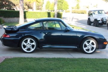 1997 porsche 911 carrera 2s 993 widebody ocean blue/ cashmare 24k miles!