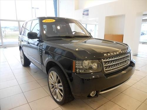 2010 range rover supercharged-no accidents-1 owner-rse-super clean-warranty!!
