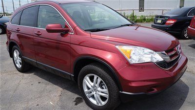 2011 honda cr-v ex-l 4wd leather dvd sunroof heated seats only 9k miles warranty