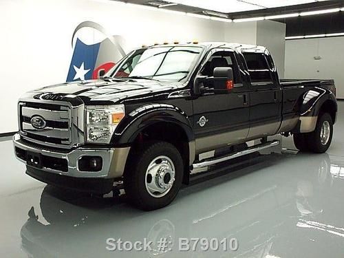 2011 ford f-450 lariat diesel drw fx4 4x4 sunroof 20k texas direct auto