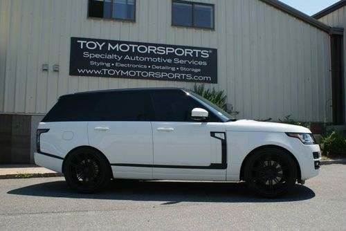 Strut customized 2013 land rover range rover supercharged