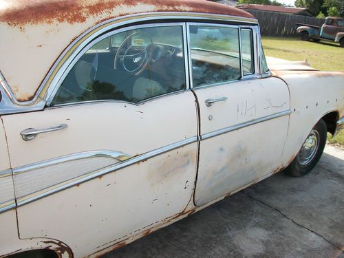 1957 CHEVY 4 DOOR HARD TOP, POWER PACK CAR, ALL ORIGINAL, NUMBER MATCHING, US $6,450.00, image 5