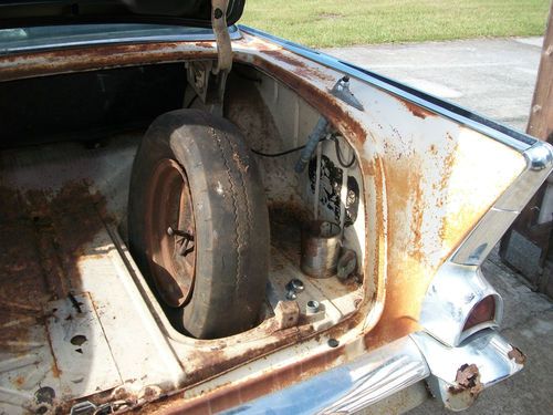 1957 CHEVY 4 DOOR HARD TOP, POWER PACK CAR, ALL ORIGINAL, NUMBER MATCHING, US $6,450.00, image 11