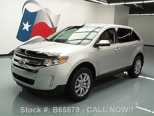 2013 ford edge limited htd leather rear cam sync 16k mi texas direct auto