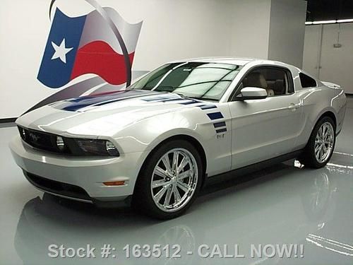 2010 ford mustang gt premium automatic leather 20's 13k texas direct auto