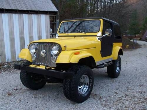 1978 jeep cj7 base sport utility 2-door 5.0l