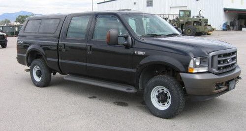 127828   2004 ford f-250 super duty xlt crew cab pickup 4-door 5.4l