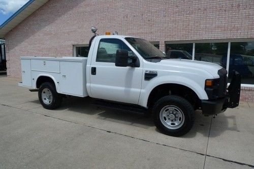 2008 ford f350 4x4 service truck 4wd utility bed