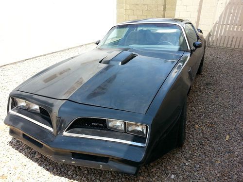 1978 pontiac firebird trans am, pontiac 400, t-tops